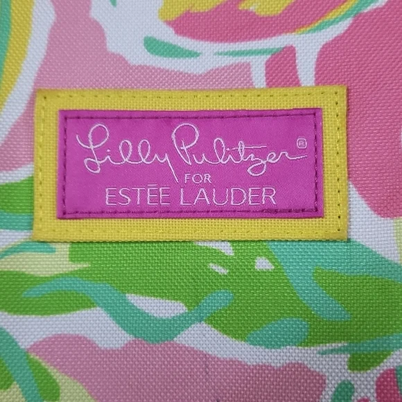 Lilly Pulitzer for Estee Lauder canvas bag - Picture 2 of 6